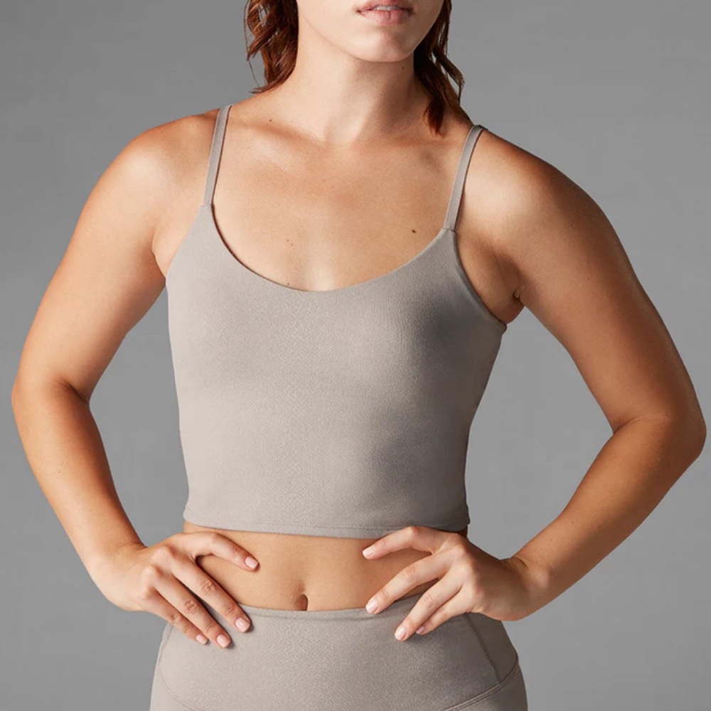 Seamless Tan Sports Bra